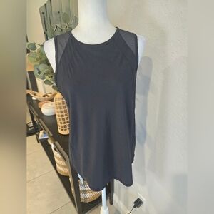 Lululemon Sculpt Tank Top Womens 8 Black Activewear Workout Gym Yoga Running